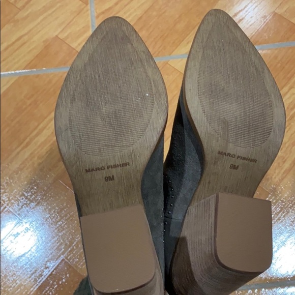 NIB Marc Fisher grayish boots size: 9M - Picture 7 of 10